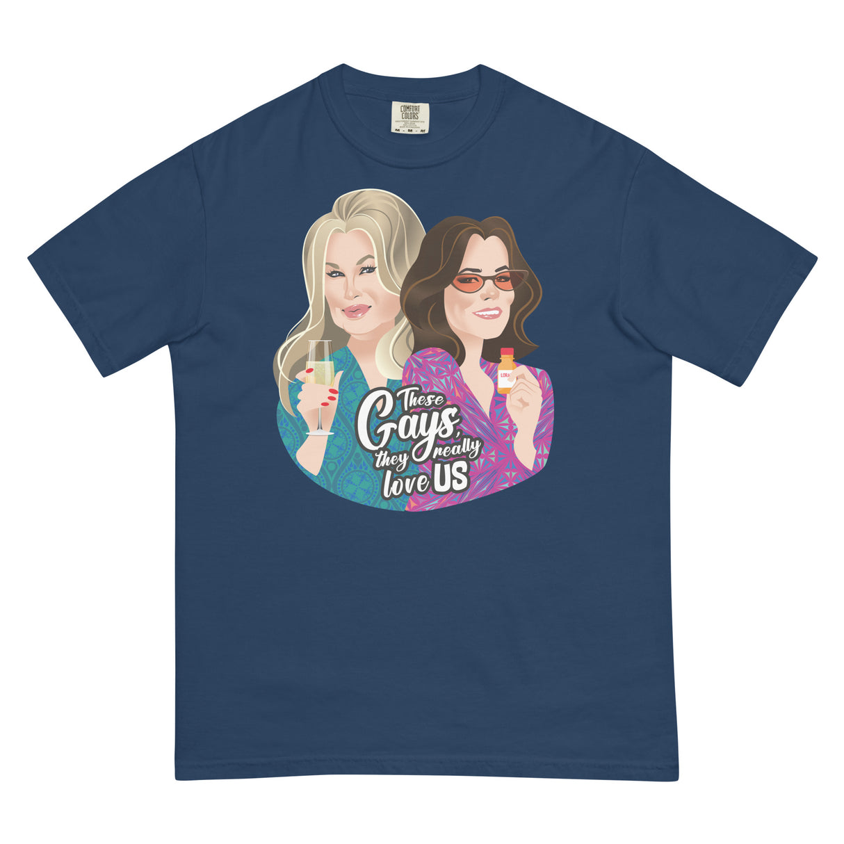 These Gays Love Us (Boxy Tee)-Boxy T-Shirt-Swish Embassy