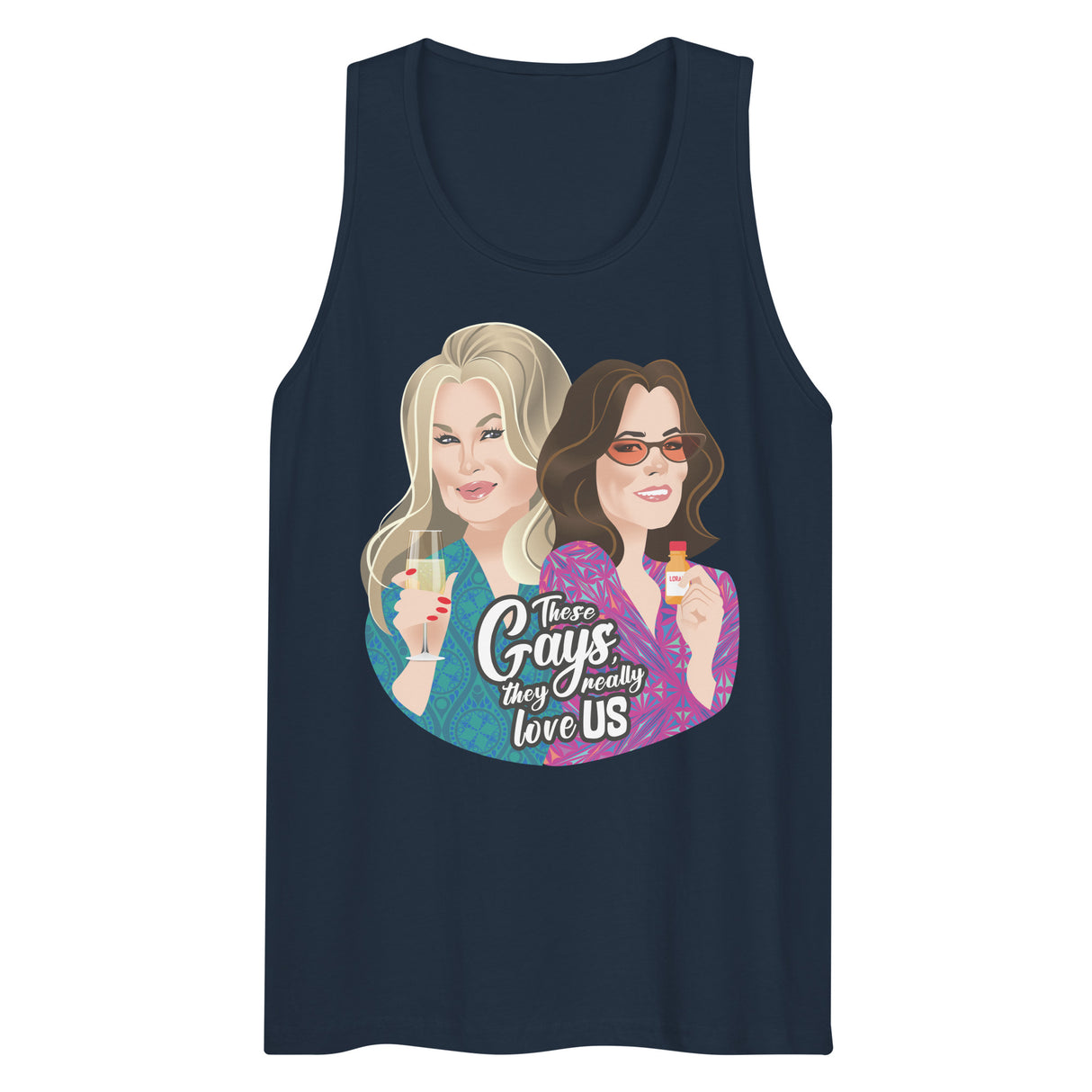 These Gays Love Us (Tank Top)-Tank Top-Swish Embassy