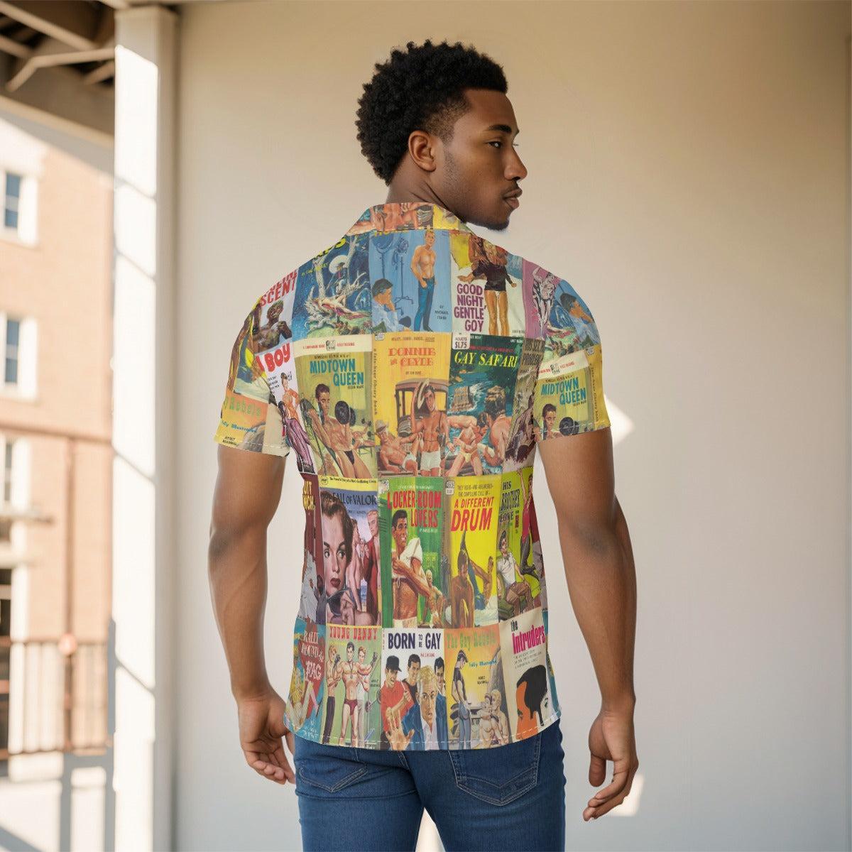 Vintage Gay Pulp (Button Shirt)-Button Shirt-Swish Embassy