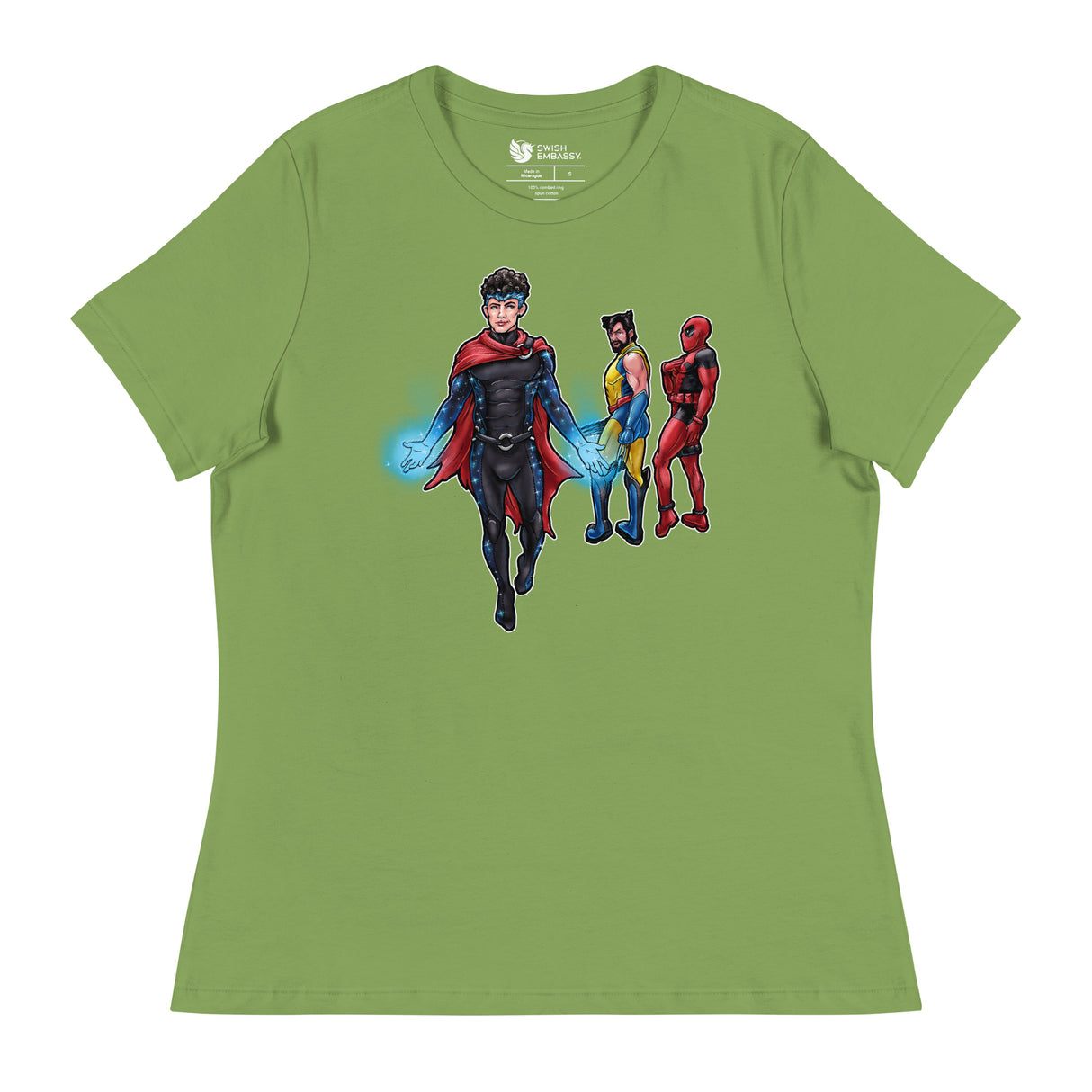 Wanda-ring Eye (Women's Relaxed T-Shirt)-Women's T-Shirts-Swish Embassy