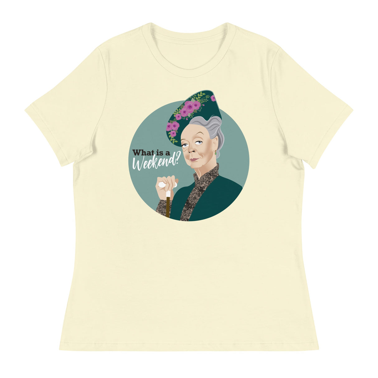 Weekend (Women's Relaxed T-Shirt)-Women's T-Shirts-Swish Embassy