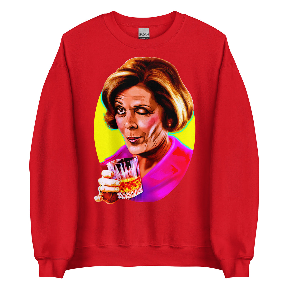 Wink and Drink (Sweatshirt)-Sweatshirt-Swish Embassy