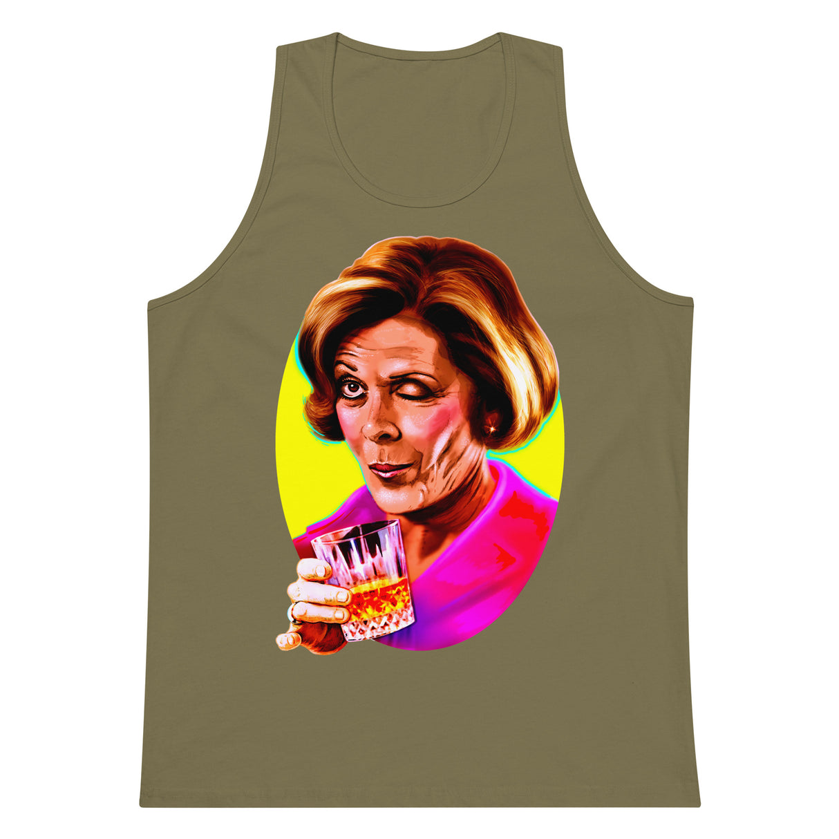 Wink and Drink (Tank Top)-Tank Top-Swish Embassy
