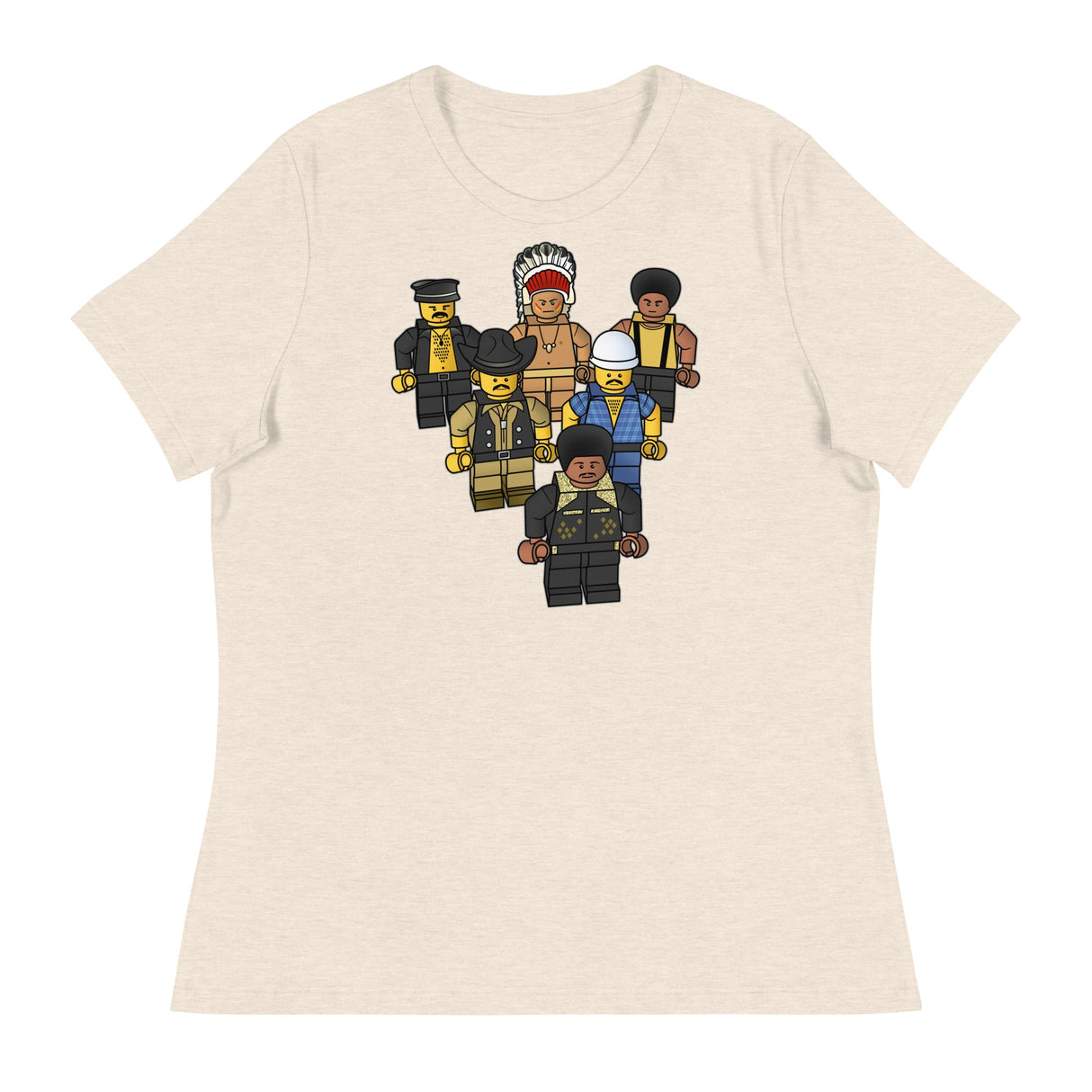 YMCA Blocks (Women's Relaxed T-Shirt)-Women's T-Shirts-Swish Embassy