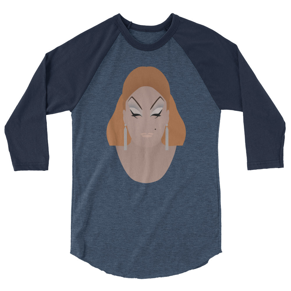 Divine (Raglan) - Heather Denim/Navy