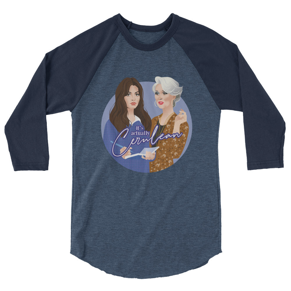 Cerulean (Raglan) - Heather Denim/Navy