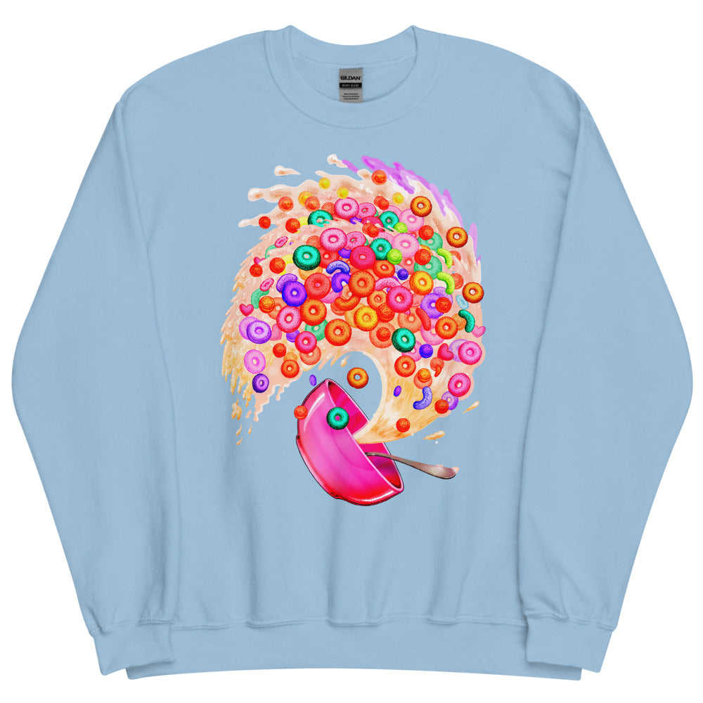 Breakfast of Champions (Sweater) - Light Blue