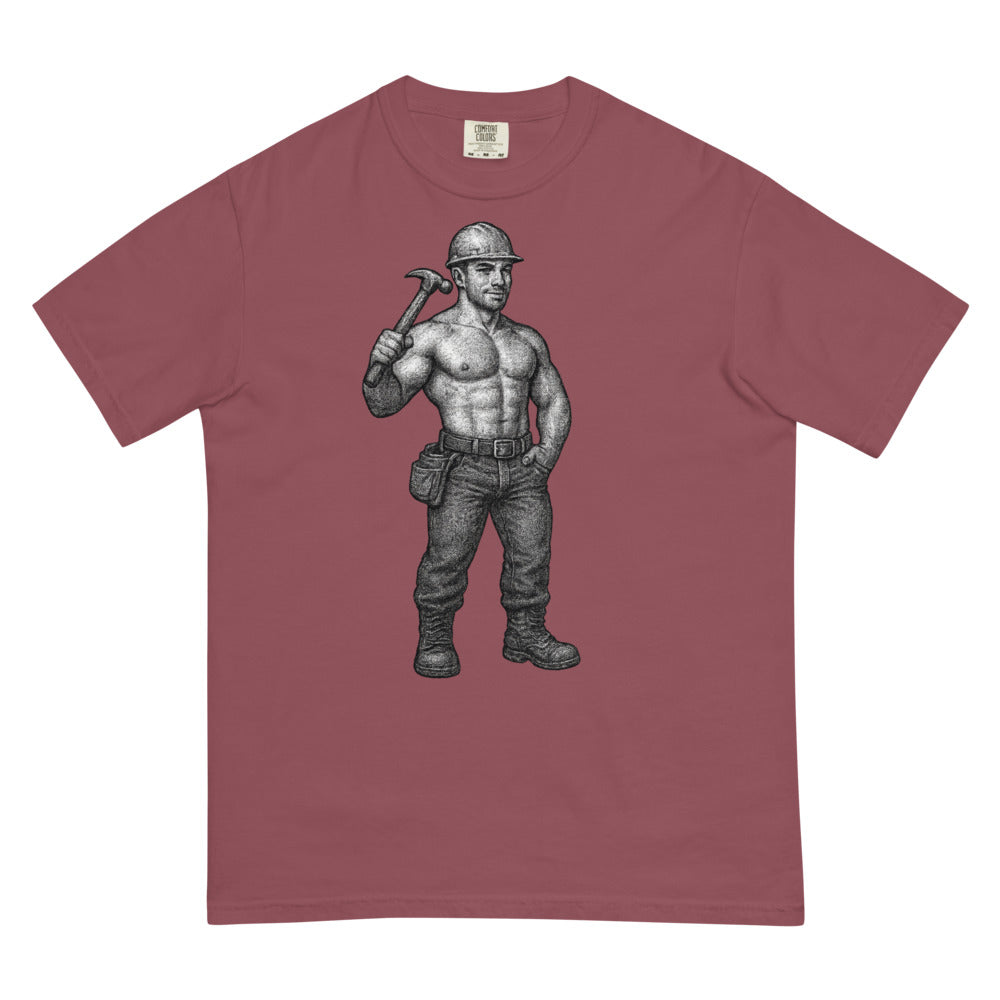 Hammer Time (Boxy Tee) - Brick