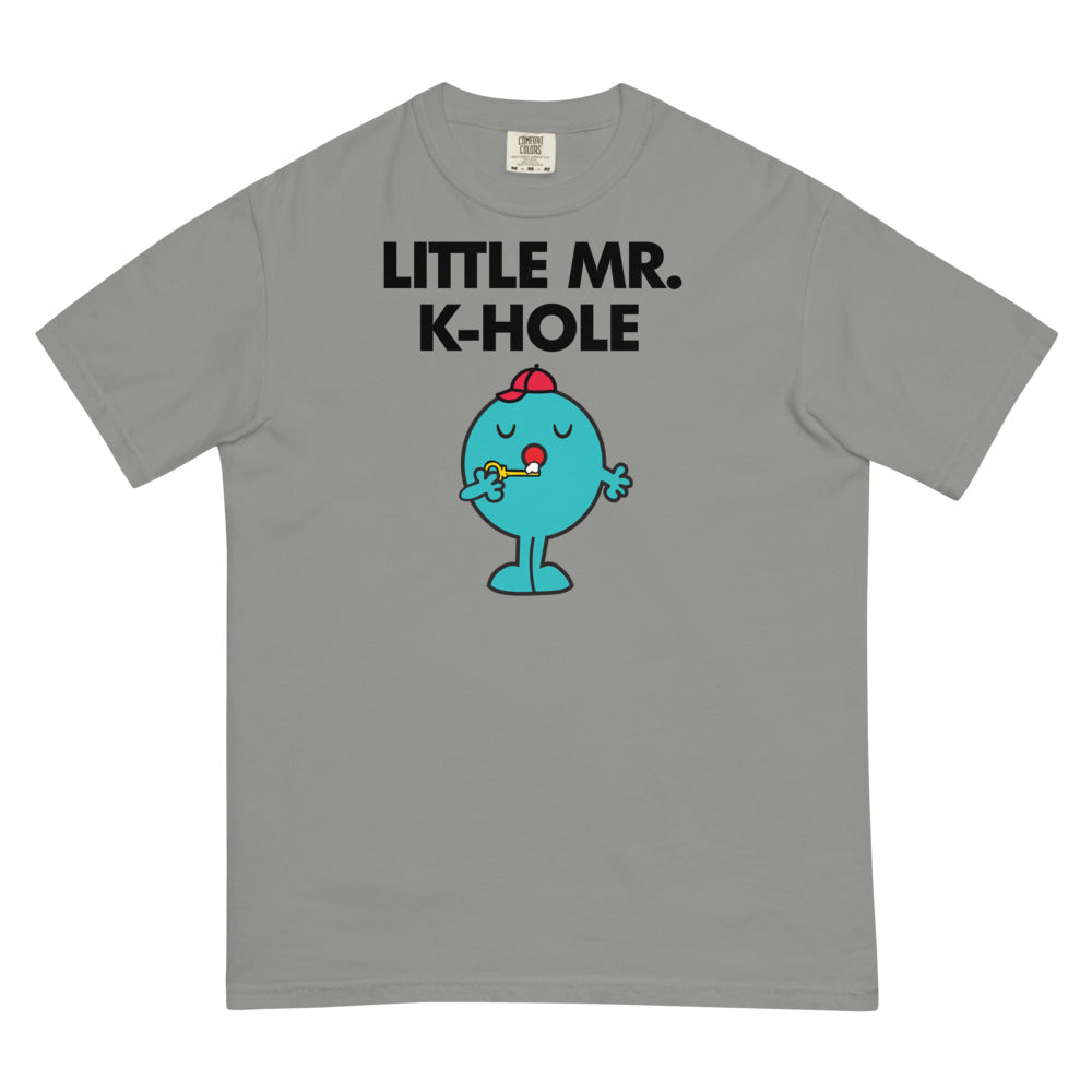 Little Mr. K-Hole (Boxy Tee) - Grey