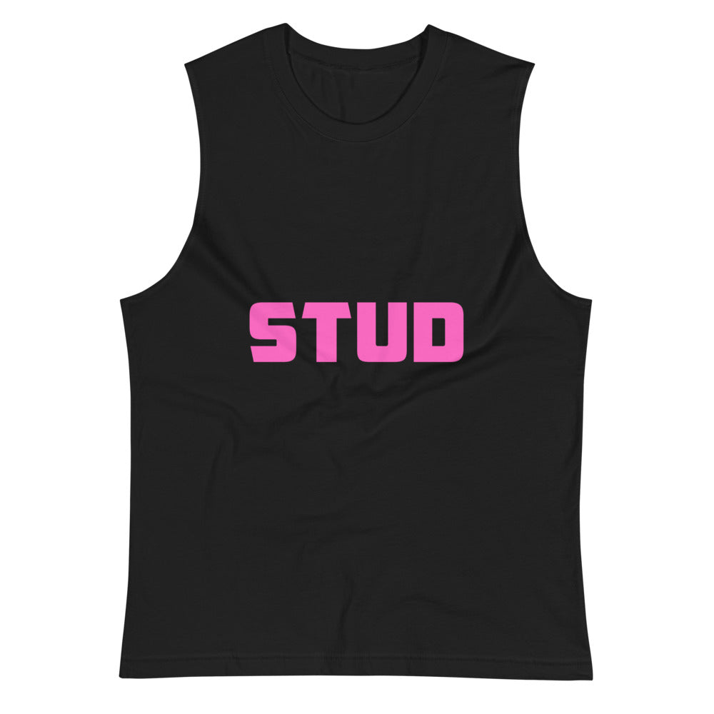 Stud (Muscle Shirt) - Black