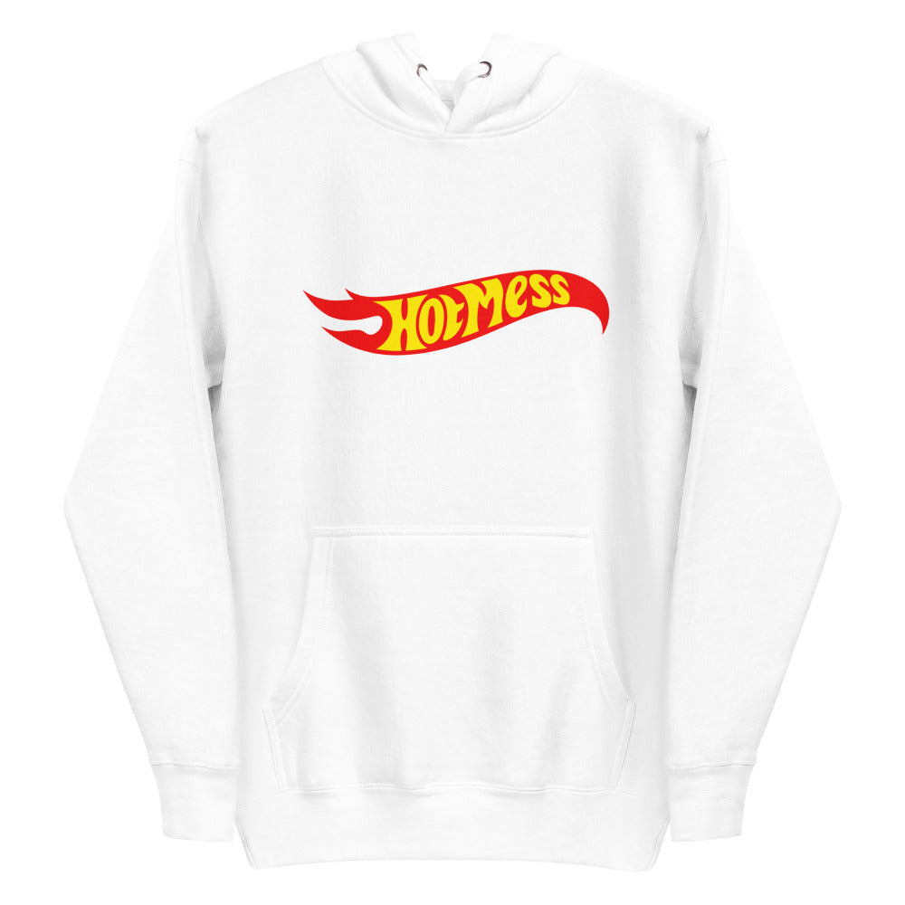 Hot Mess (Hoodie) - White