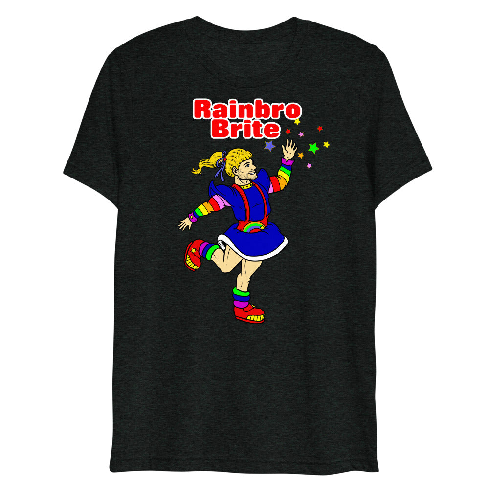 Rainbro-Brite (Triblend) - Charcoal-Black Triblend