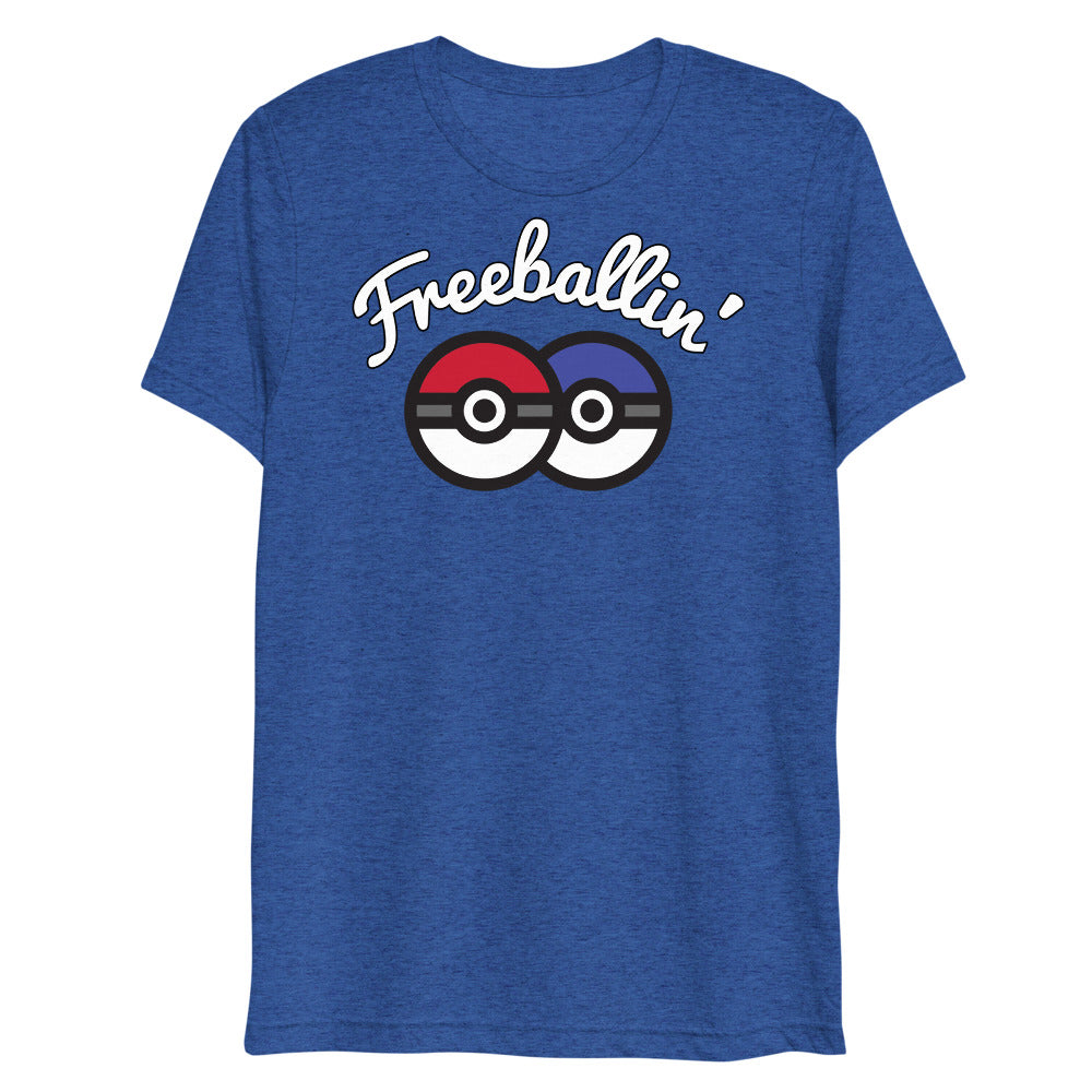 Freeballin' (Triblend) - True Royal Triblend
