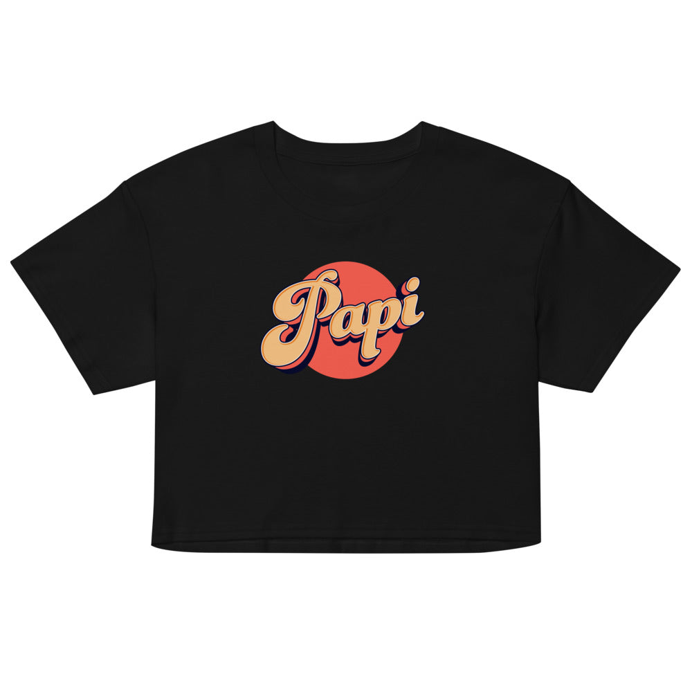 Papi (Crop Top) - Black