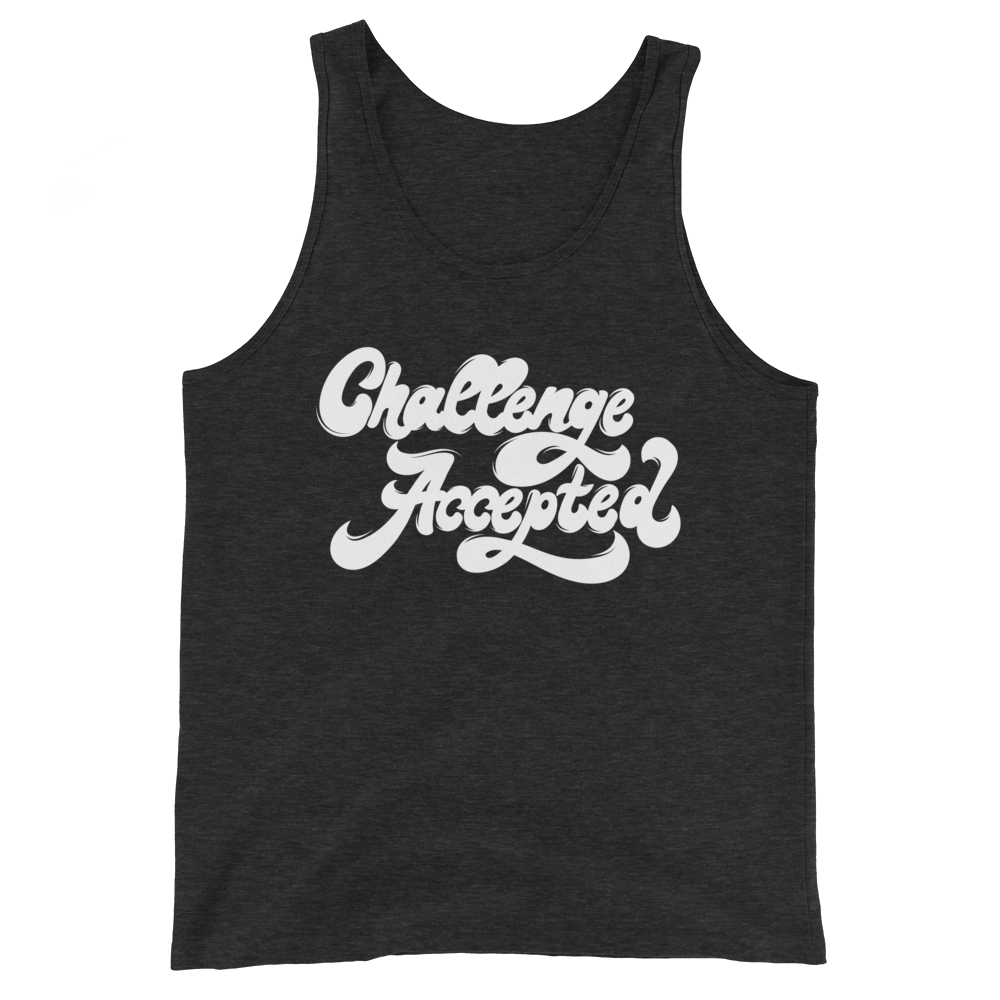 Challenge Accepted (Tank Top)-Tank Top-Swish Embassy