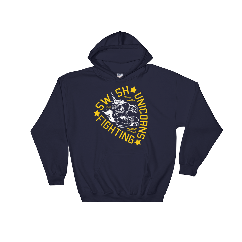 Fighting Unicorns (Hoodie)-Hoodie-Swish Embassy