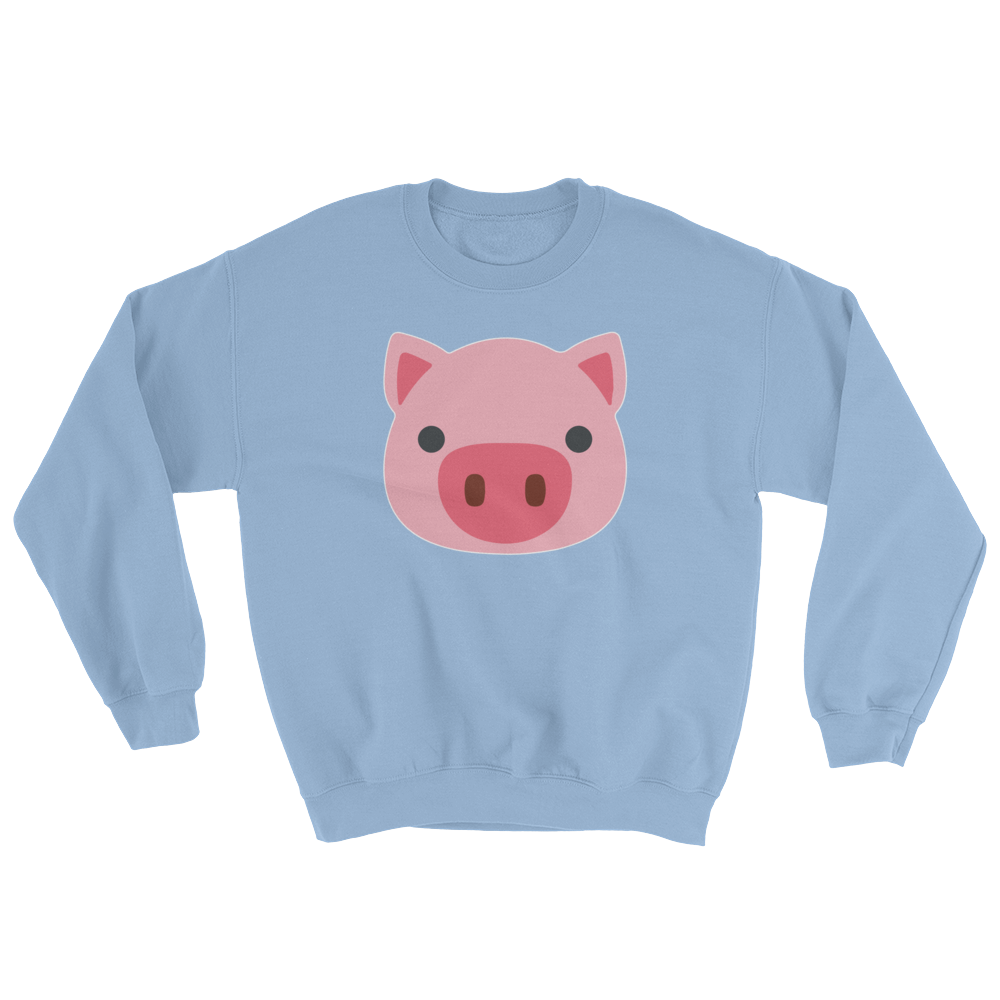 Flat Pig (Long Sleeve)-Long Sleeve-Swish Embassy