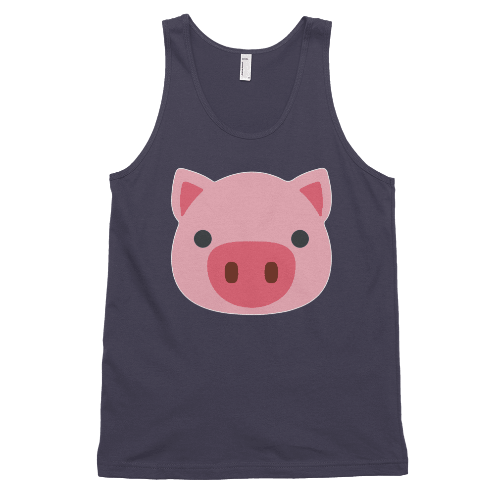 Flat Pig (Tank)-Tank Top-Swish Embassy