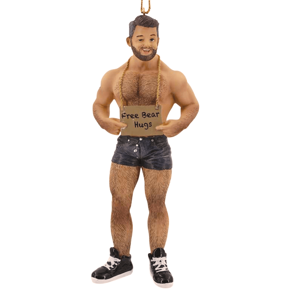 Free Hugs Bear (Ornament)-Ornament-Swish Embassy