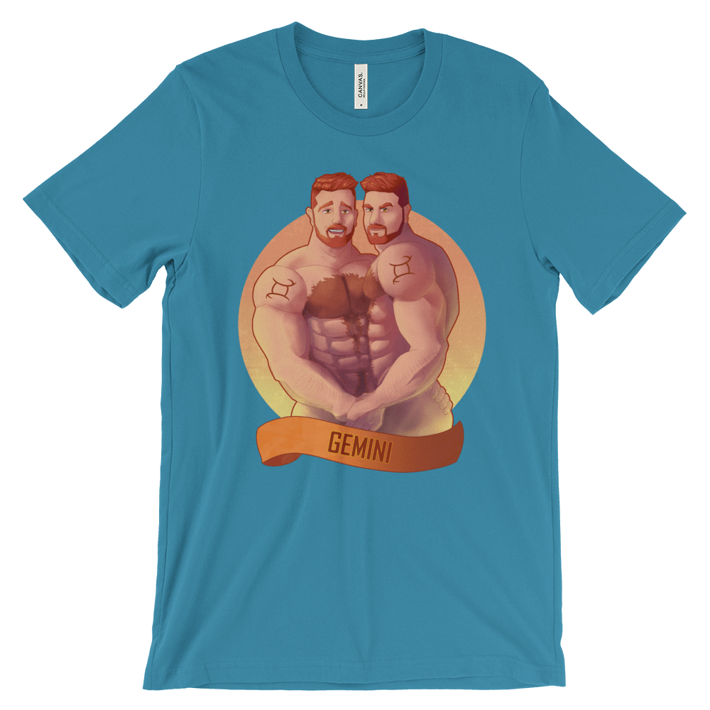 Gemini (Zodiac)-T-Shirts-Swish Embassy