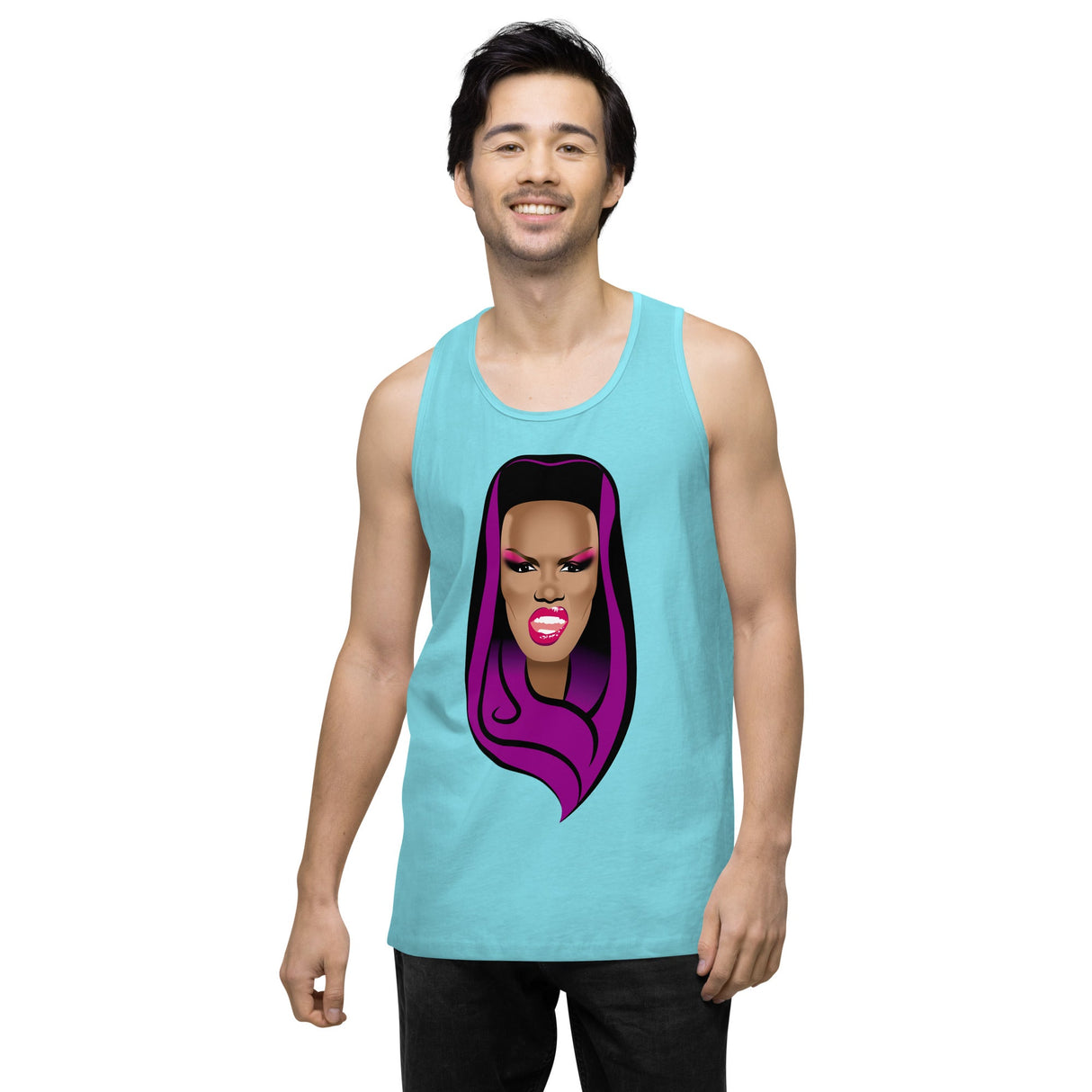Graceful Hood (Tank Top)-Swish Embassy