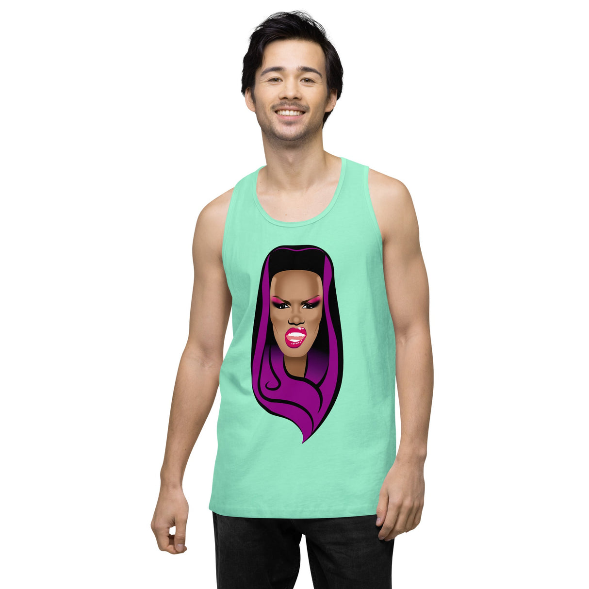 Graceful Hood (Tank Top)-Swish Embassy