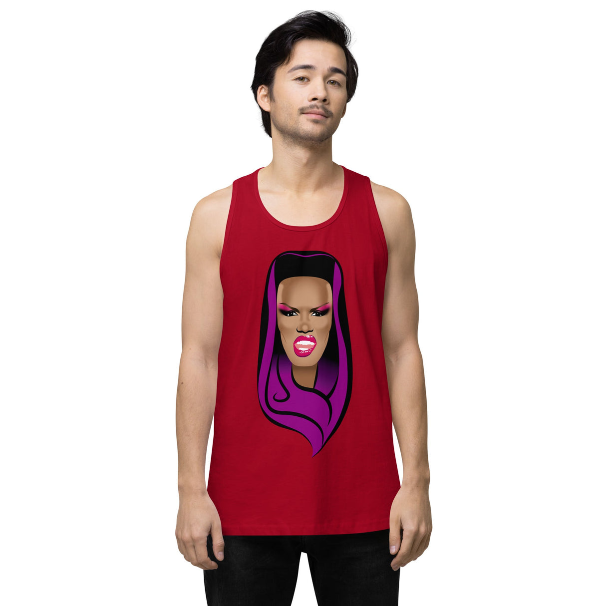 Graceful Hood (Tank Top)-Swish Embassy