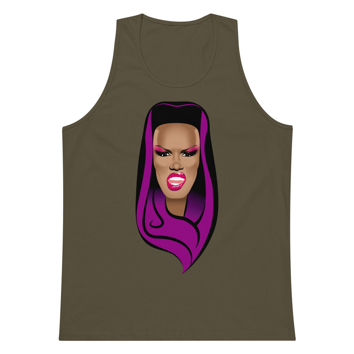 Graceful Hood (Tank Top)-Swish Embassy