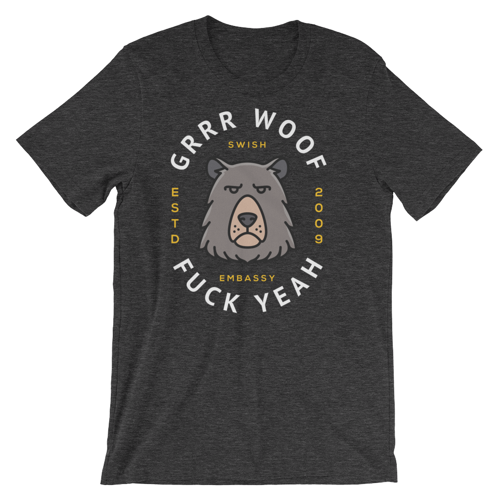 Grrr Woof-T-Shirts-Swish Embassy
