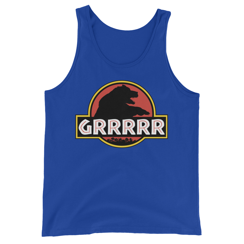 Jurassic Bear (Tank Top)-Tank Top-Swish Embassy
