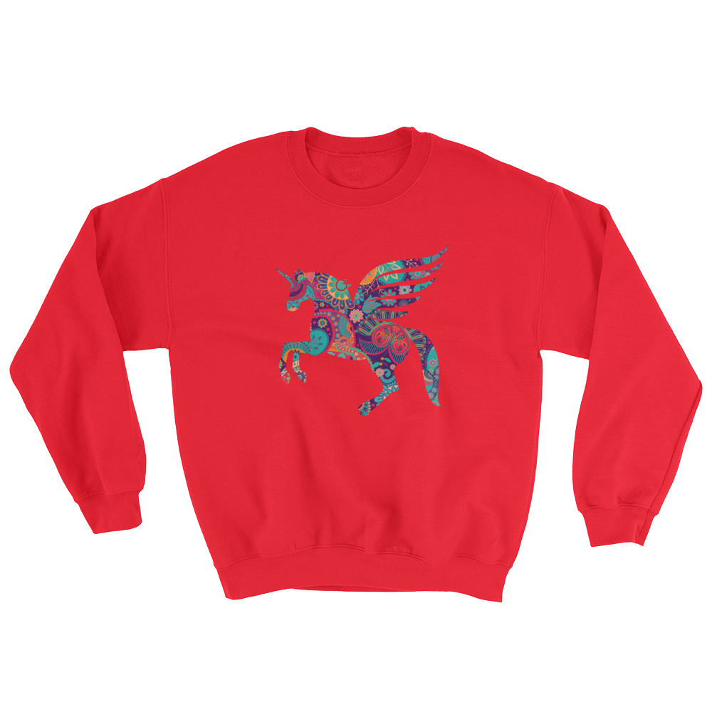 Paisley Pegacorn (Long Sleeve)-Long Sleeve-Swish Embassy