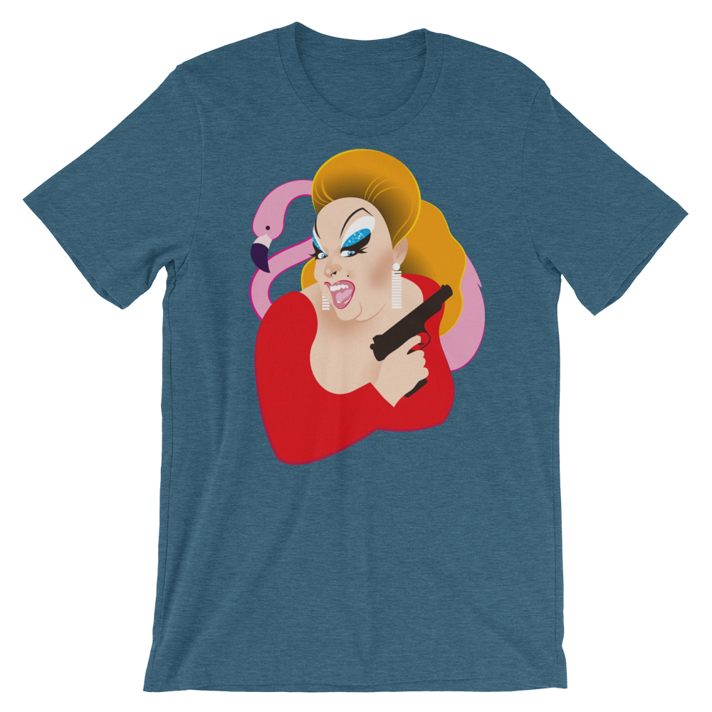 Pink Bird-T-Shirts-Swish Embassy