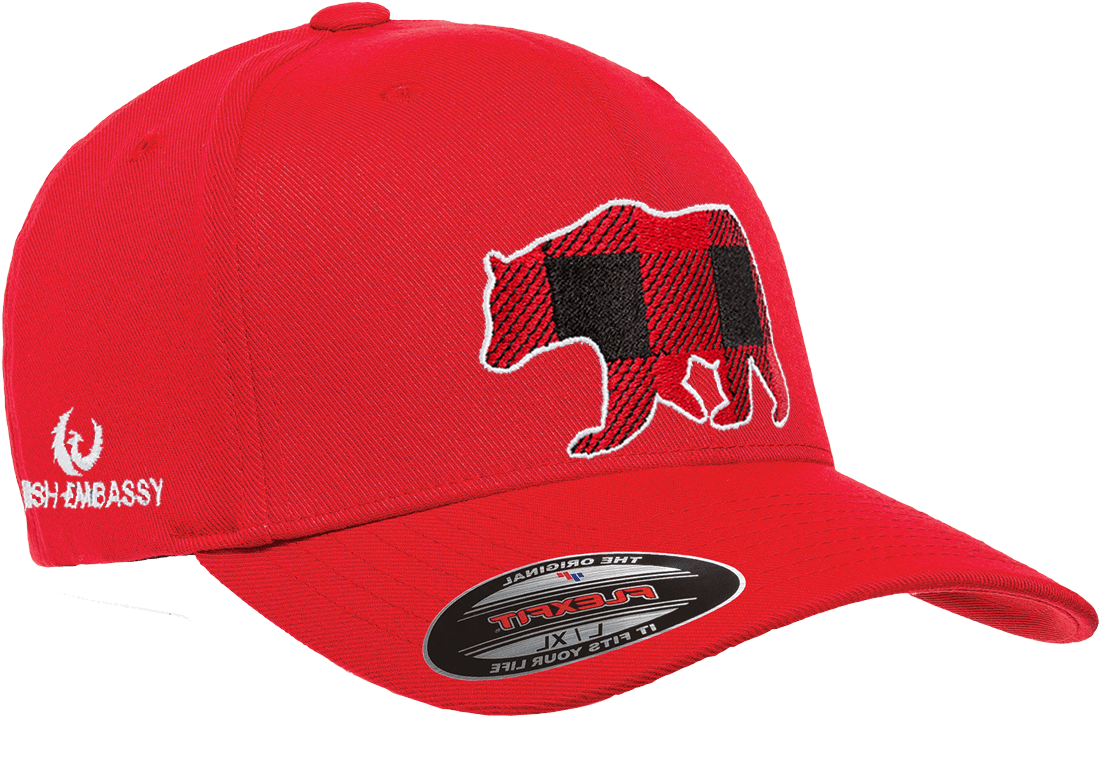 Plaid Bear (Headwear)-Headwear-Swish Embassy