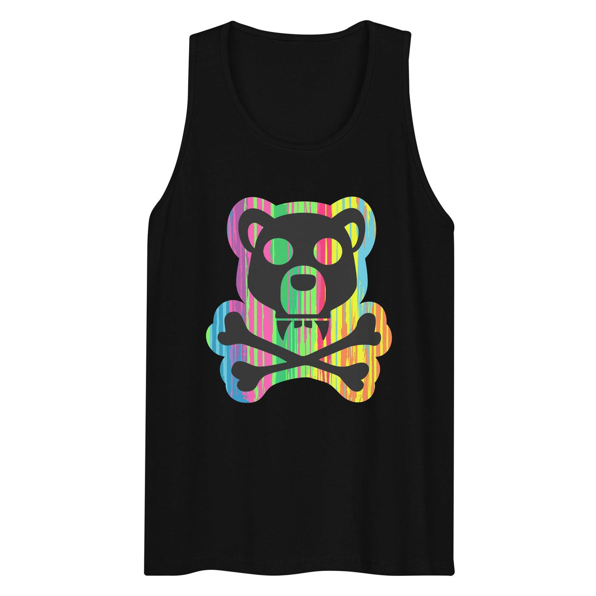 Psycho Bear (Tank Top)-Tank Top-Swish Embassy