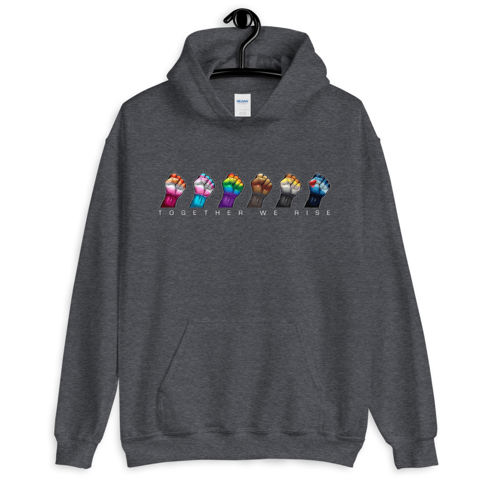 Together We Rise (Hoodie)-Hoodie-Swish Embassy