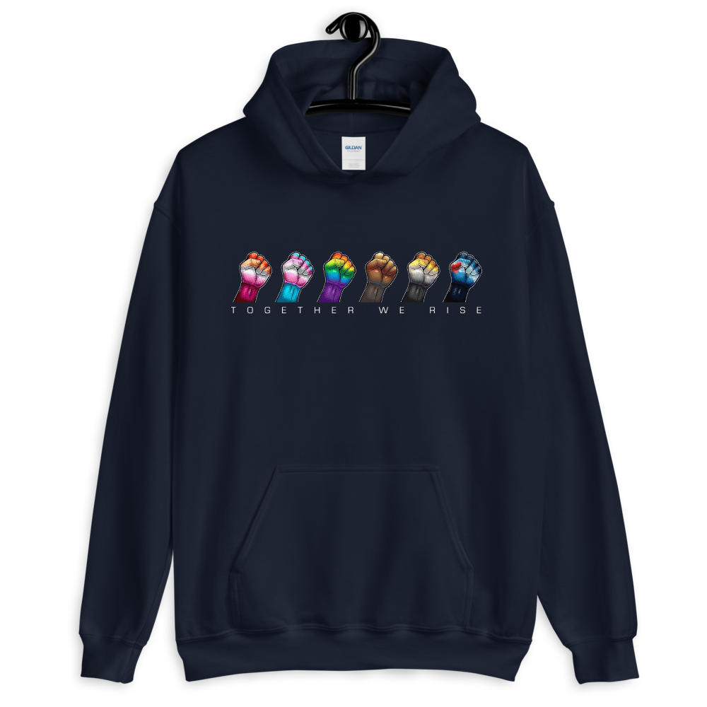 Together We Rise (Hoodie)-Hoodie-Swish Embassy