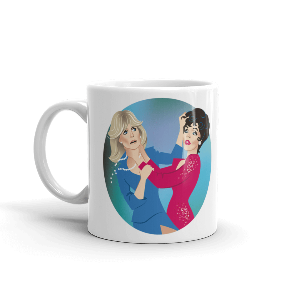 Cat Fight (Mug)-Mugs-Swish Embassy