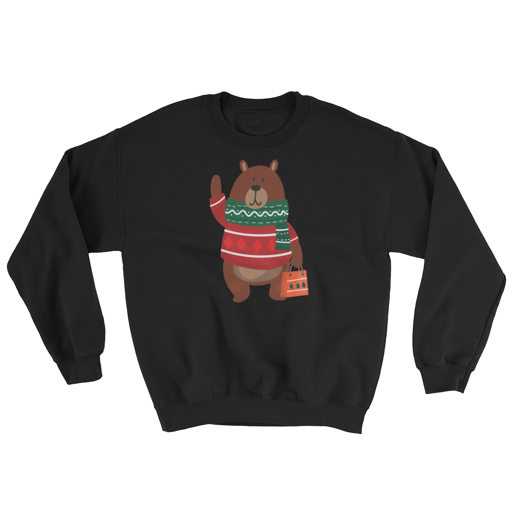 Christmas Bear (Long Sleeve)-Long Sleeve-Swish Embassy