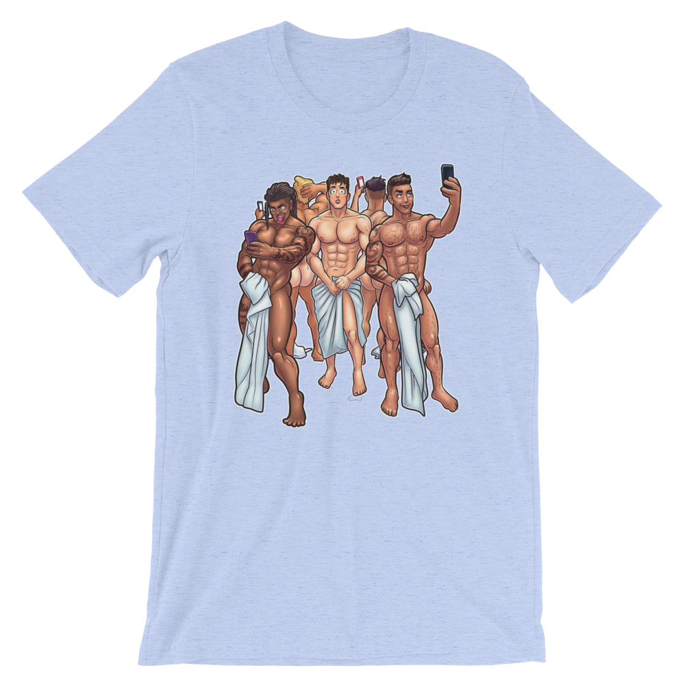 Locker Room Selfie-T-Shirts-Swish Embassy