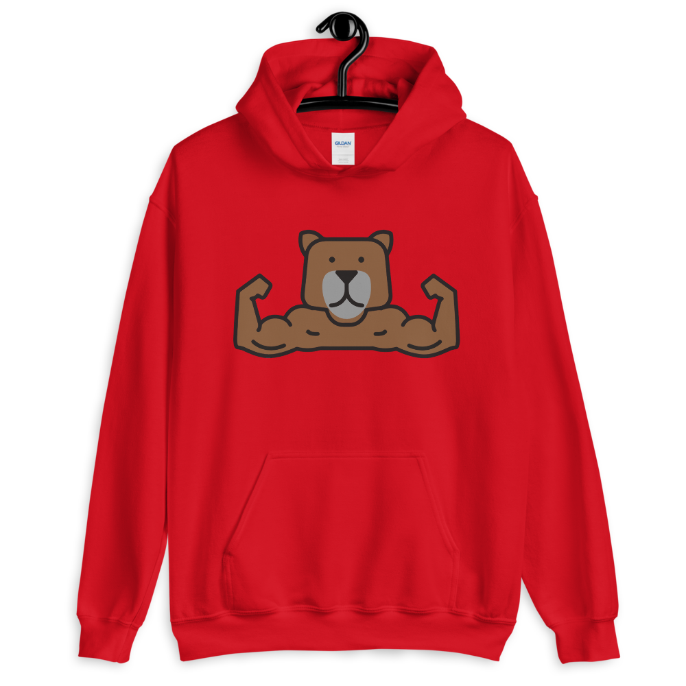 Muscle Bear (Hoodie)-Hoodie-Swish Embassy