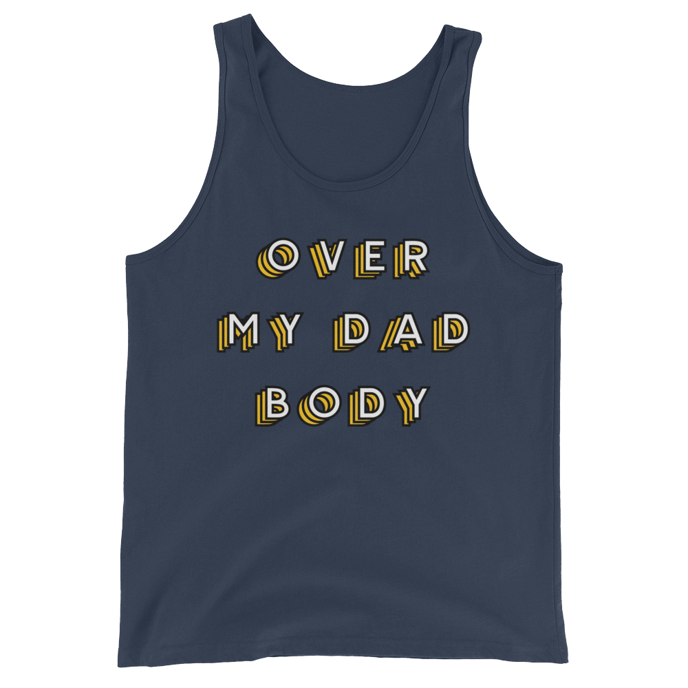 Over My Dad Body (Tank Top)-Tank Top-Swish Embassy