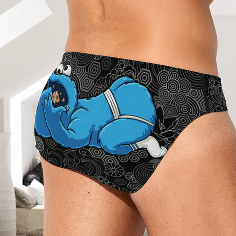 180gsm Milk Silk Men's Briefs(All-Over Printing)-Swish Embassy