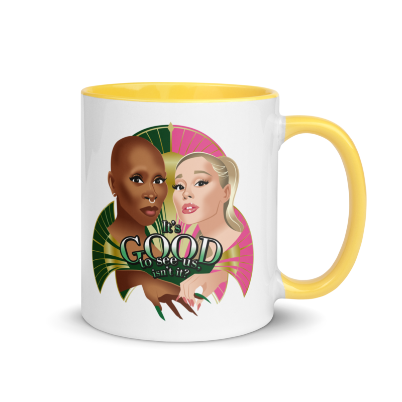 It's Good to See Us (Mug) - Yellow