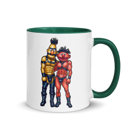 Bathtub Buddies (Mug) - Dark Green