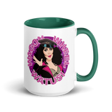 Wagon Wheel Watusi (Mug) - Dark Green