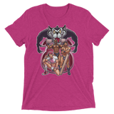 3 Little Pigs (Triblend)-Triblend T-Shirt-Swish Embassy