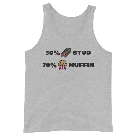 30% Stud 70% Muffin (Tank Top)-Tank Top-Swish Embassy