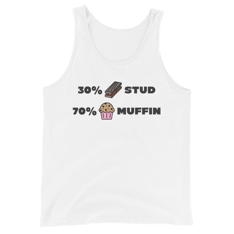 30% Stud 70% Muffin (Tank Top)-Tank Top-Swish Embassy