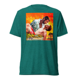 The Wind Done Already Had Herses (Triblend) - Teal Triblend