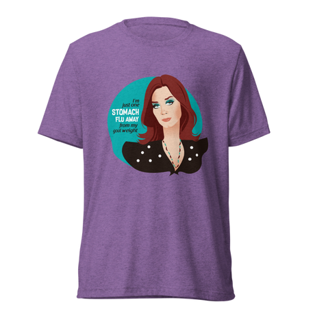 Goal Weight (Triblend) - Purple Triblend